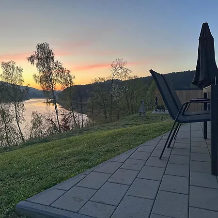 Seeblick - Premium Tinyhouse Mit Sauna Und Hottub Holiday home Neunburg vorm Wald